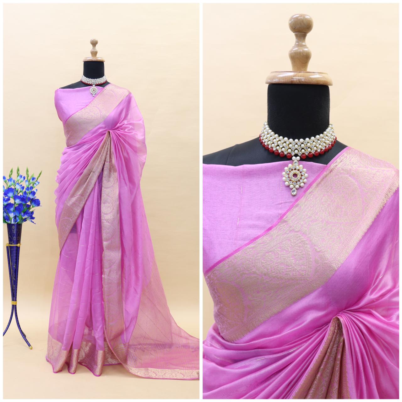Df 110 Banarasi Soft Organza Silk Saree Catalog